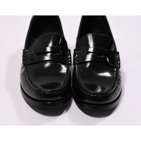 Saint Laurent Le Loafer Penny Loafers in Black - Picture 5 of 9